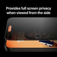 PanzerGlass Privacy P2812 Screenprotector (folie) Apple iPhone 15 Pro Max 1 stuk(s) Meekijkbescherming - thumbnail