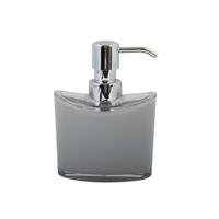 MSV Zeeppompje|dispenser Aveiro - PS kunststof - lichtgrijs - 14 cm - thumbnail