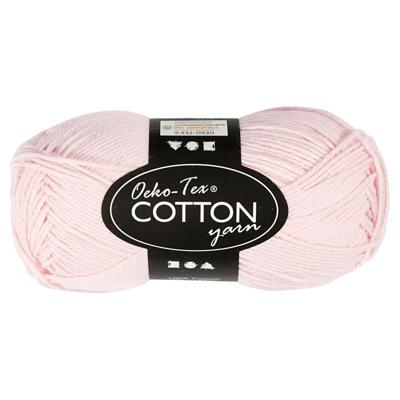 Creativ Company Katoengaren, dusty rose, 50gr, 170m Creativ Company Katoengaren, dusty rose, 50gr, 170m