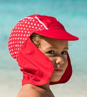 Playshoes zwemcap Stippen Rood Wit-53 cm