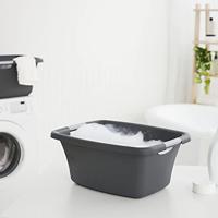 Rotho flowers wasmand 12l antraciet - thumbnail