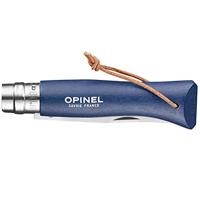Opinel N08 Blauw, Colorama Zakmes Blauw - thumbnail