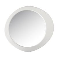 Richmond Organische Spiegel 'Bloomstone' 120 x 108cm, kleur Wit - thumbnail