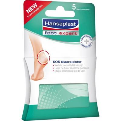 Hansaplast Blaarpleisters 5 Grote Pleisters