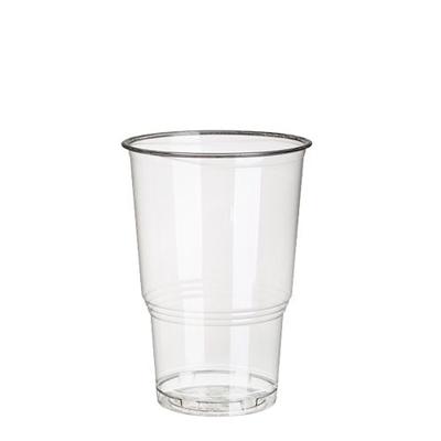 25 Drinkbekers PLA pure 250ml glashelder