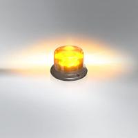 Osram Automotive Light Signal LED Beacon Light RBL102 Zwaailicht 12 V, 24 V werkt op boordnet Schroefmontage Oranje - thumbnail