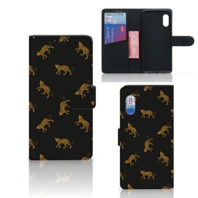 Telefoonhoesje | Met pasjeshouder | voor Samsung Xcover Pro Leopards Telefoonhoesje | Met pasjeshouder | voor Samsung Xcover Pro Leopards