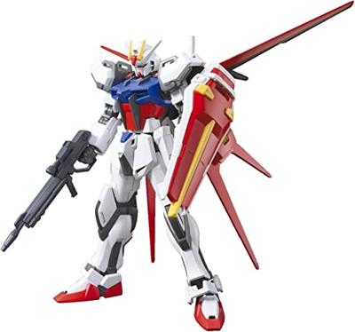 Gundam High Grade 1:144 Model Kit - GAT-X105 + AQM / E-X01 Aile Strike Gundam Gundam High Grade 1:144 Model Kit - GAT-X105 + AQM / E-X01 Aile Strike Gundam