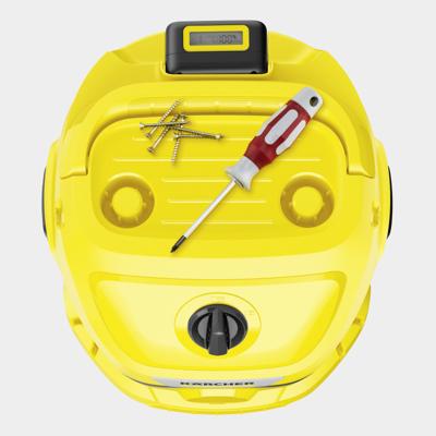 Karcher WD 2-18 Battery Set V-12/18 | Accu Nat- en droogstofzuiger 18V (1x 2.5Ah accu + snellader) - 1.628-501.0