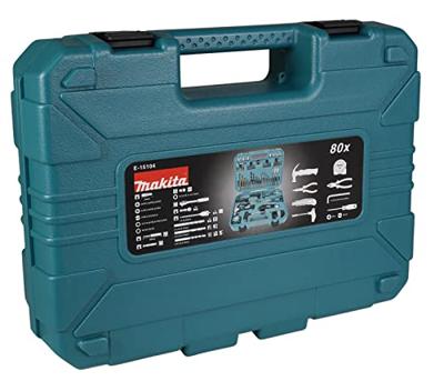 Makita E-15104 | Handgereedschapsset 80-delig Makita E-15104 | Handgereedschapsset 80-delig