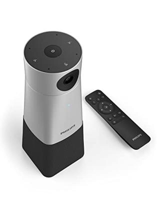 Philips PSE0550 camera voor videoconferentie Zwart, Zilver 3840 x 2160 Pixels 30 fps CMOS 25,4 / 2,8 mm (1 / 2.8")