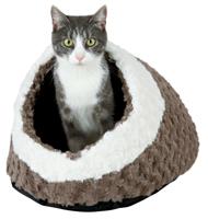 TRIXIE KATTENMAND IGLO KALINE TAUPE / CREME 35X26X41 CM - thumbnail