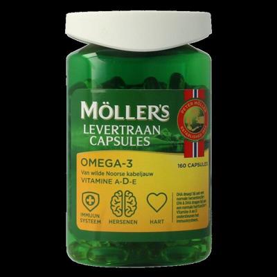 Omega-3 levertraancapsules 160 Capsules