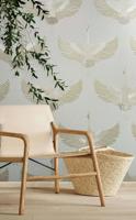 Marburg Kumano; The New Design Book Behang met kraanvogels - 34529 - thumbnail