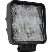 SecoRüt Werkschijnwerper 12 V, 24 V 95061 Nabijgebied belichting (b x h x d) 110 x 110 x 41 mm 2500 lm 6000 K - thumbnail
