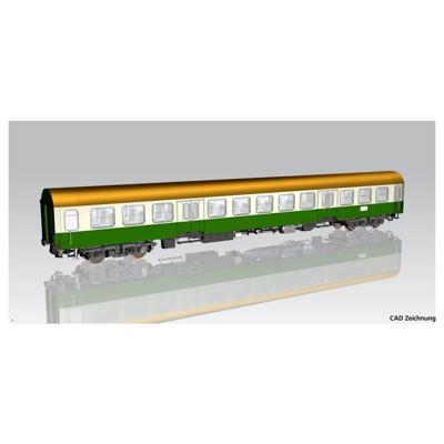 Piko H0 28004 H0 Halberstadter middeninstrijtuig beige-groen 2.kl. De DR Piko H0 28004 H0 Halberstadter middeninstrijtuig beige-groen 2.kl. De DR
