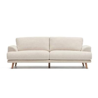 Kave Home 3-zits Bank 'Karin' 231cm, kleur Beige