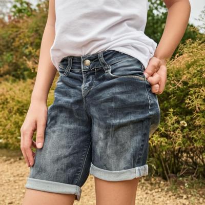 Cars Jeans 65827 California Den.short Korte Broeken 71 Grey Blue