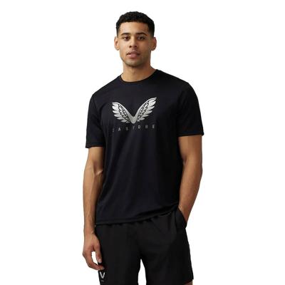 Castore Graphic T-Shirt Zwart Wit Castore Graphic T-Shirt Zwart Wit