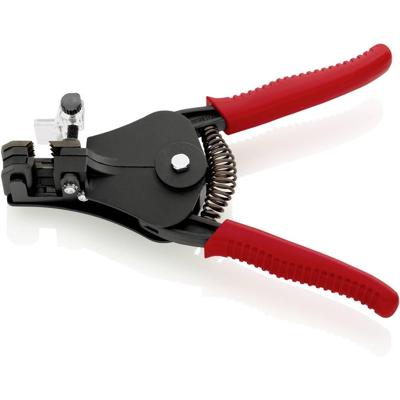 Knipex Afstriptang met precisie geslepen messen | Kunststof bekleed | Zwart gelakt | Lengte 180 mm - 12 11 180 EAN Knipex Afstriptang met precisie geslepen messen | Kunststof bekleed | Zwart gelakt | Lengte 180 mm - 12 11 180 EAN