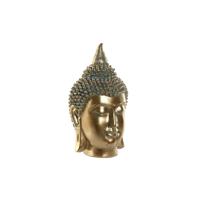 Decoratieve figuren Home ESPRIT Gouden Boeddha Orientaals 16 x 15,5 x 28 cm - thumbnail
