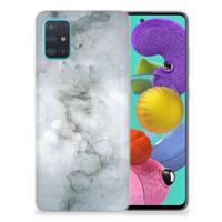 Smartphone hoesje Samsung Galaxy A51 Painting Grey - thumbnail