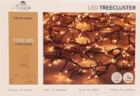 Anna's Collection LED kerstverlichting treecluster 1152 lampjes 15m, classic warm - thumbnail