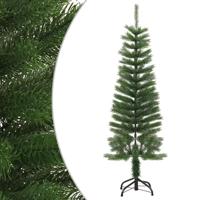 VidaXL Kunstkerstboom met standaard smal 120 cm pe - thumbnail