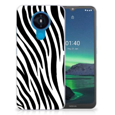 Nokia 1.4 | TPU Hoesje | Zebra Nokia 1.4 | TPU Hoesje | Zebra