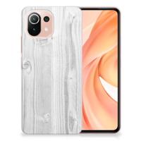 Xiaomi Mi 11 Lite | 11 Lite 5G NE | Bumper Hoesje | White Wood - thumbnail