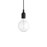 Muuto E27 Hanglamp LED - Zwart - thumbnail