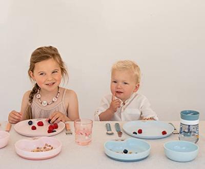 Mepal servies little dutch flowers and butterflies 3-delig roze