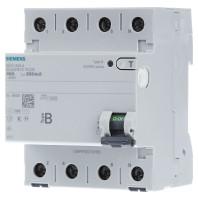 Siemens 5SV36444 5SV3644-4 Aardlekschakelaar B 4-polig 40 A 0.3 A 400 V - thumbnail