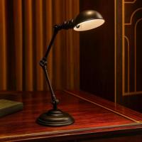 Tafellamp Sidney Antiek Zwart - thumbnail