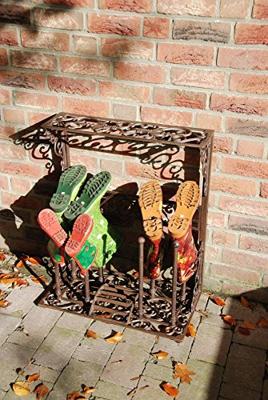 Esschert Design laarzenrek maat l gietijzer lh44