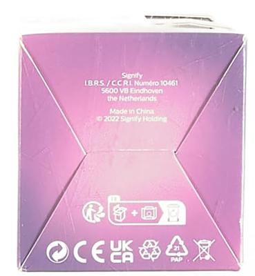 Philips LED 78269600 LED-lamp Energielabel F (A - G) 7.5 W = 60 W Warmwit (Ø x h) 6.2 cm x 11.4 cm Incl. daglichtsensor 1 stuk(s)