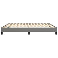 Boxspringframe stof donkergrijs 180x200 cm - thumbnail
