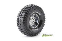 Louise CR-ARDENT Banden Set - Super Soft - 1.9" Velgen Zwart/chrome - Hex 12mm - thumbnail