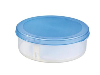 Sunware club cuisine taartdoos 35x12 cm blauw/transparant