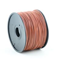 PLA plastic filament voor 3D printers, 3 mm diameter, bruin - thumbnail