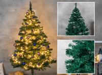 HI kerstboom met metalen standaard 180 cm groen - thumbnail