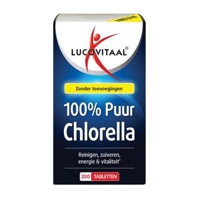 Lucovitaal Chlorella 100% Puur Tabletten