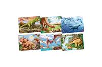 Goki houten legpuzzel dinosaurus, 24st. - thumbnail