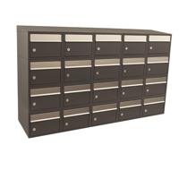 Stoer! Brickset 5-Breed, 4-Hoog Met Dak Antraciet - 40215065_5x4d - thumbnail