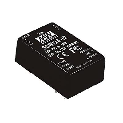 Meanwell - DC/DC-converter SCW12A-05 5 V/DC 2400 mA