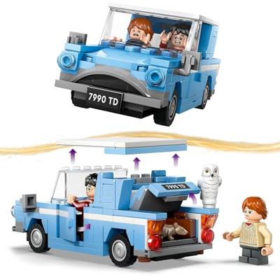 LEGO Harry Potter 76424 De vliegende Ford Anglia, speelgoed voor kinderen, bouwbare auto - thumbnail