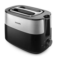 Philips Home HD2516/90 Daily Broodrooster RVS, Zwart - thumbnail