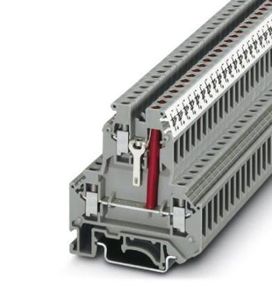 Phoenix Contact 2791359 Doorgangsserieklem 6.2 mm Schroeven Grijs 50 stuk(s)