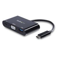 .com USB-C naar VGA multifunctionele adapter met Power Delivery en USB-A poort - USB Type-C naar VGA - USB C laptop reisadapter - Dockingstation - USB-C  Thunderbolt 3 - VGA - thumbnail