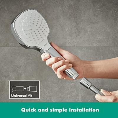 Hansgrohe Croma Select E Vario handdouche Chroom-Wit Hansgrohe Croma Select E Vario handdouche Chroom-Wit